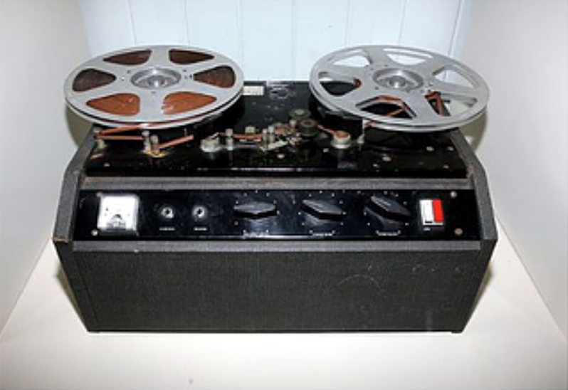 Модель бытового видеомагнитофона Telcan 1963 года